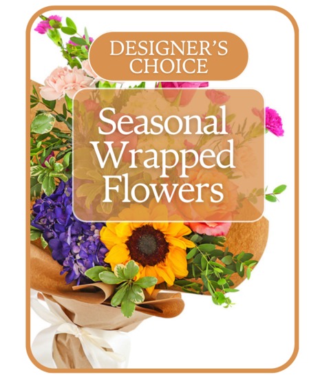 Seasonal Wrapped Flowers
