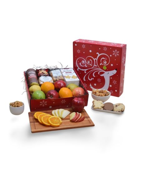 Festive Fruit and Gourmet Box