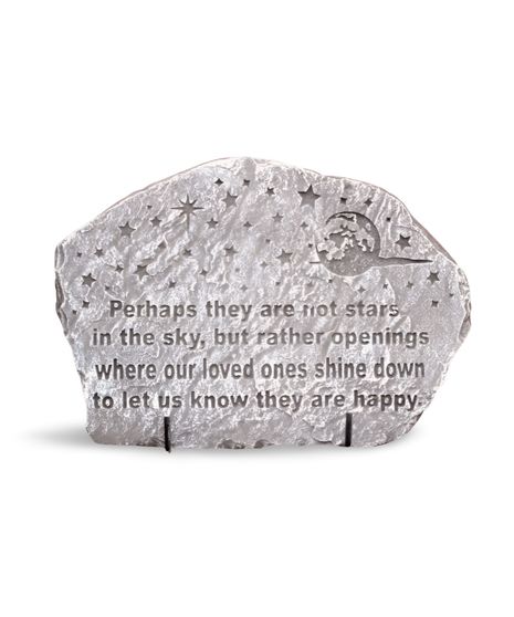 Perhaps They Are Not Stars Plaque