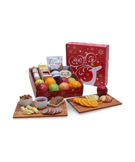 Rudolph's Cheese and Cracker Box