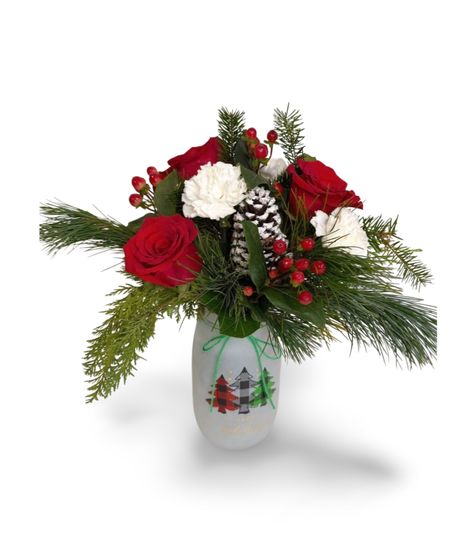 Evergreen Christmas Bloom