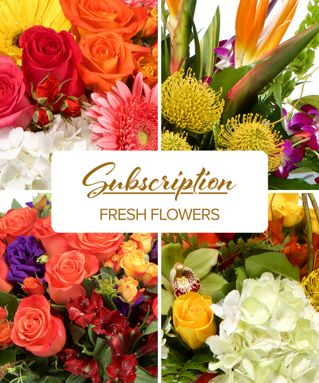 Fresh Flowers Monthly Subscription