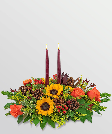 Autumnal Abundance Centerpiece