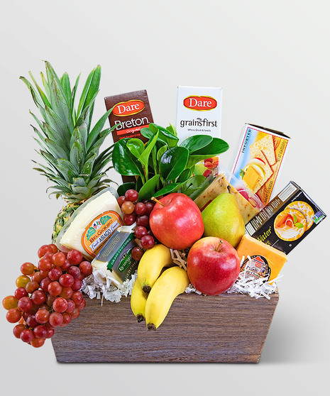 Classic Fruit and Cheese Basket
