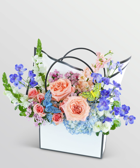Monet Butterfly Garden Tote