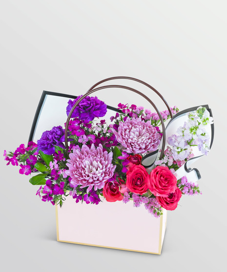 Serene Love Blooms Tote