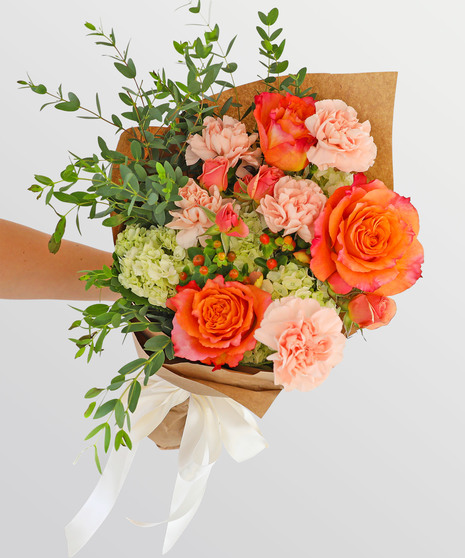 The Malibu Wrapped Bouquet