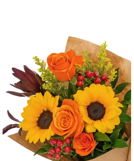 Tuscan Wrapped Flowers